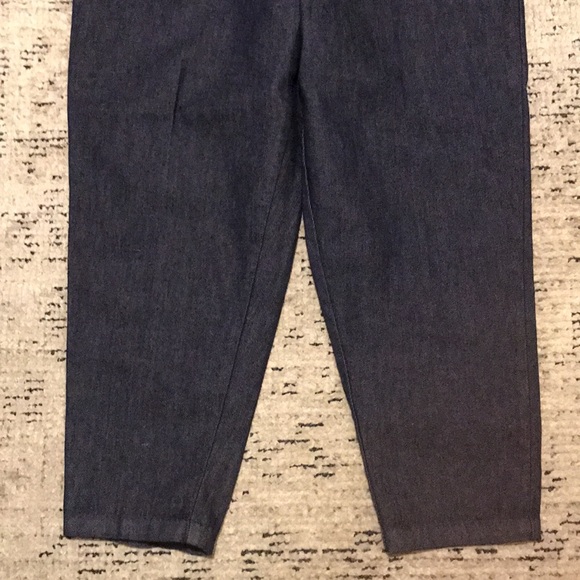 Dark Blue Vintage Retro Denim Jeans - Picture 10 of 16